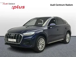 Niebieski Używany 2024 Audi Q5 Sportback S-Line SUV | 239 980 zł (Dobra cena)