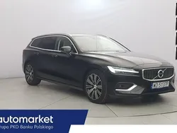 Czarny Używany 2021 Volvo V60 Inscription Kombi | 104 850 zł (Uczciwa cena)