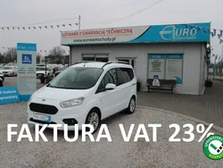 Biały Używany 2018 Ford Tourneo Courier Minivan | 33 252 zł (Super Cena)