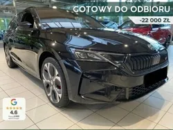 Czarny Nowe 2024 Skoda Octavia RS Kombi | 197 600 zł (Uczciwa cena)