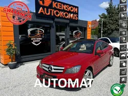 Czerwony Używany 2012 Mercedes C250 Coupe | 59 900 zł