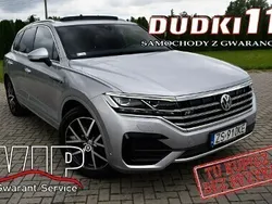 Szary (metalik) Używany 2018 VW Touareg R-line SUV | 159 900 zł (Uczciwa cena)