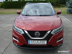Bordowy Używany 2019 Nissan Qashqai SUV | 60 900 zł (Dobra cena)