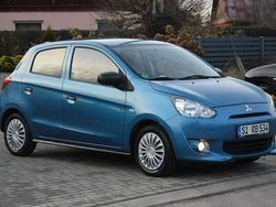 Niebieski Używany 2015 Mitsubishi Space Star Hatchback | 15 900 zł (Uczciwa cena)