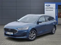 Niebieski Używany 2024 Ford Focus Titanium Kombi | 98 900 zł (Drogi)