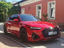 Czerwony Używany 2022 Audi RS6 Exclusive Kombi | 348 361 zł