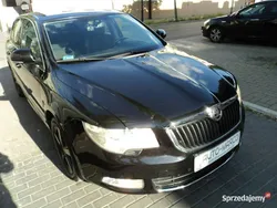 Czarny Używany 2010 Skoda Superb Sedan/Limuzyna | 29 700 zł (Uczciwa cena)