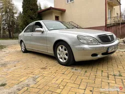 Srebrny Używany 2001 Mercedes S320 Sedan/Limuzyna | 22 222 zł