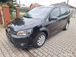 Czarny Używany 2013 VW Touran Minivan | 42 500 zł