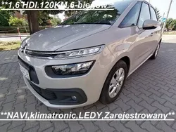Szary Używany 2017 Citroën C4 Picasso Minivan | 37 999 zł (Uczciwa cena)