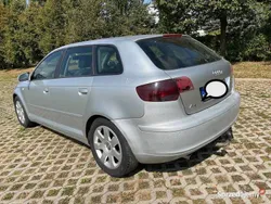 Srebrny Używany 2006 Audi A3 S-Line Hatchback | 19 500 zł (Dość drogi)