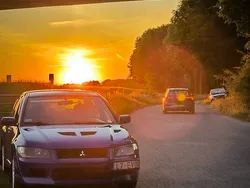 Niebieski Używany 2001 Mitsubishi Lancer Sedan/Limuzyna | 147 777 zł