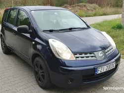 Granatowy Używany 2008 Nissan Note Minivan | 9990 zł (Super Cena)