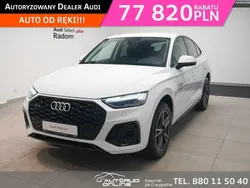 Biały (metalik) Używany 2023 Audi Q5 Sportback SUV | 199 900 zł