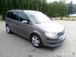 Żółtozłoty Używany 2007 VW Touran Minivan | 22 000 zł