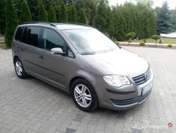 Żółtozłoty Używany 2007 VW Touran Minivan | 23 500 zł (Drogi)