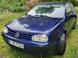Niebieski Używany 2001 VW Golf IV Highline Hatchback | 12 000 zł (Drogi)