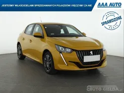 Żółty Używany 2021 Peugeot 208 Hatchback | 48 499 zł (Uczciwa cena)