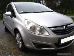 Srebrny Używany 2007 Opel Corsa Hatchback | 9900 zł (Dobra cena)
