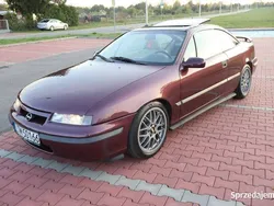 Bordowy Używany 1995 Opel Calibra Coupe | 36 900 zł