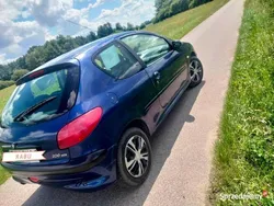 Niebieski Używany 2002 Peugeot 206 Hatchback | 3300 zł (Dość drogi)
