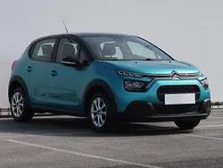 Niebieski Używany 2022 Citroën C3 PureTech Hatchback | 44 999 zł (Uczciwa cena)