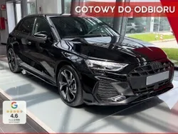 Czarny Nowe 2025 Audi A3 Sportback S-Line Hatchback | 168 000 zł (Dość drogi)