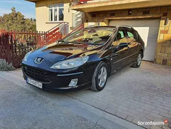 Czarny Używany 2005 Peugeot 407 Kombi | 9700 zł (Drogi)