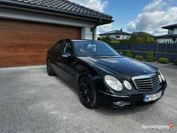 Czarny Używany 2007 Mercedes E280 Sedan/Limuzyna | 29 900 zł