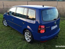 Niebieski Używany 2008 VW Touran Minivan | 14 500 zł (Uczciwa cena)