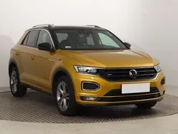 Złoty Używany 2021 VW T-Roc SUV | 104 999 zł (Dość drogi)