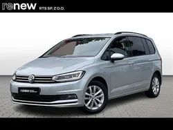 Srebrny (jasnoszary) Używany 2018 VW Touran Comfortline Minivan | 66 900 zł (Drogi)
