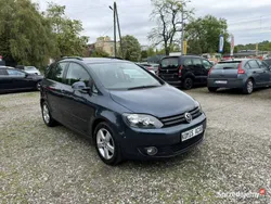 Niebieski Używany 2010 VW Golf Plus Cross Comfortline Minivan | 20 900 zł