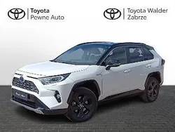 Biały Używany 2019 Toyota RAV4 Hybrid SUV | 124 500 zł (Uczciwa cena)