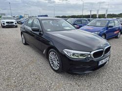 Czarny Używany 2018 BMW 530 Sedan/Limuzyna | 69 232 zł