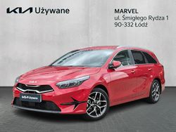 Czerwony ciemny (metalik) Używany 2024 Kia Ceed Kombi | 117 800 zł