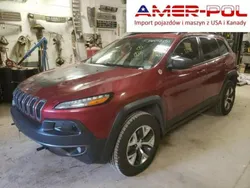 Czerwony Używany 2017 Jeep Cherokee Trailhawk SUV | 89 000 zł