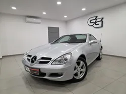 Srebrny (metalik) Używany 2005 Mercedes SLK200 Kabriolet | 30 900 zł