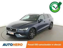 Niebieski Używany 2019 Volvo V60 Inscription Kombi | 78 000 zł (Uczciwa cena)