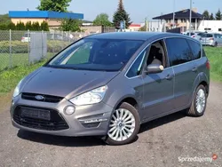 Szary Używany 2013 Ford S-MAX S Minivan | 31 900 zł (Super Cena)