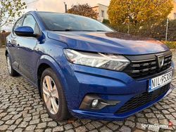 Niebieski Używany 2021 Dacia Sandero Hatchback | 41 999 zł (Dobra cena)