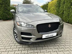Szary (metalik) Używany 2018 Jaguar F-Pace SUV | 99 800 zł (Uczciwa cena)