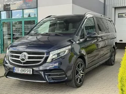 Niebieski ciemny (metalik) Używany 2019 Mercedes V250 Exclusive Minivan | 265 000 zł