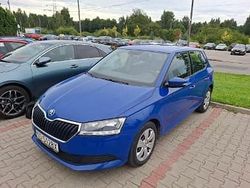 Niebieski Używany 2021 Skoda Fabia Ambition Hatchback | 25 200 zł (Super Cena)