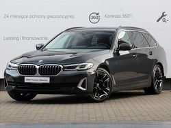 Szary sophisto z brylantowym połyskiem metalizowany Używany 2021 BMW 540 Luxury Line Kombi | 209 900 zł (Uczciwa cena)