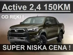 Brązowy Nowe 2024 Toyota HiLux Active Pickup | 183 900 zł (Super Cena)