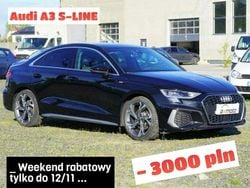 Czarny (metalik) Używany 2021 Audi A3 Sedan/Limuzyna | 57 651 zł (Super Cena)