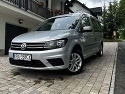 Srebrny Używany 2017 VW Caddy Maxi Minivan | 55 900 zł (Uczciwa cena)