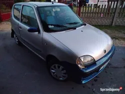 Srebrny Używany 2003 Fiat Seicento Hatchback | 2400 zł (Dość drogi)