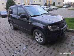 Czarny Używany 2007 Suzuki Grand Vitara SUV | 16 900 zł (Dość drogi)